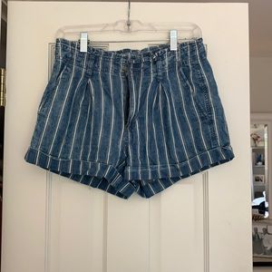 American Eagle Striped Shorts